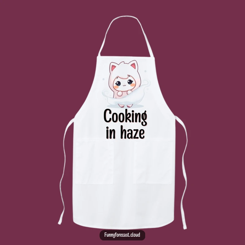 Funny Fog Apron - Misty Kitchen Intrigue Gift