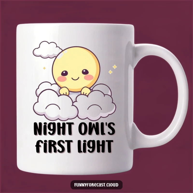 Funny Happy Moon Mug: A Celestial Delight for a Perfect Gift