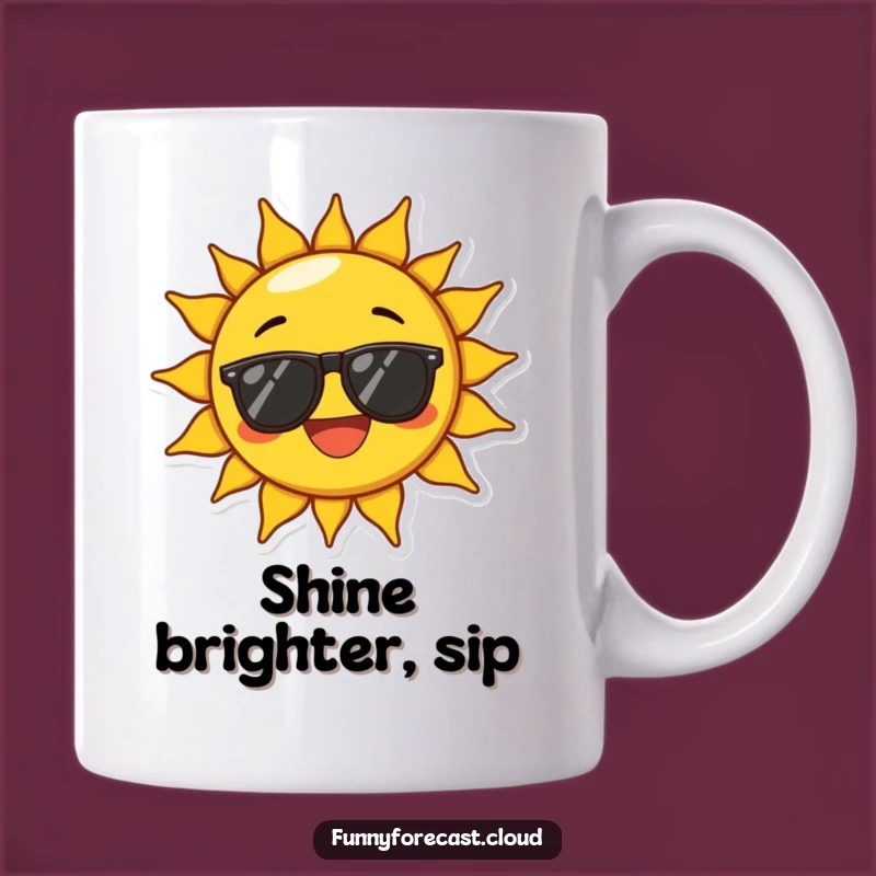 Funny Joyful Sun Mug: The Perfect Gift for Radiating Happiness