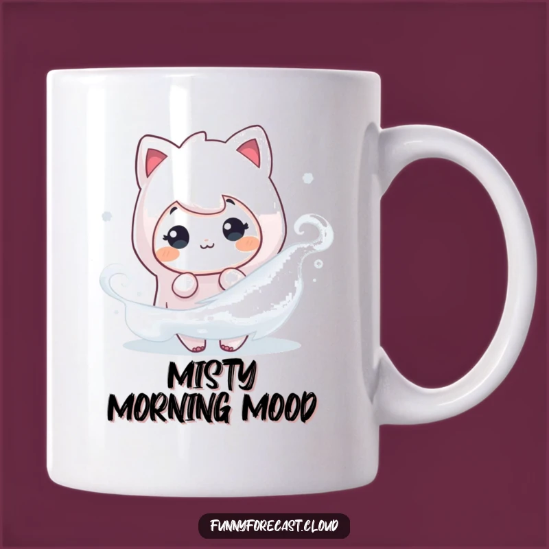 Funny Fog Mug - Misty Peek Surprise Gift