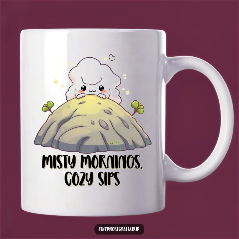 Funny Mischievous Fog Mug - Mysterious and Humorous Gift