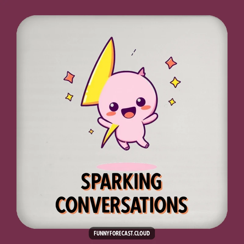 Funny Kawaii Lightning Bolt Coaster: Zigs & Zags with Tabletop Excitement!