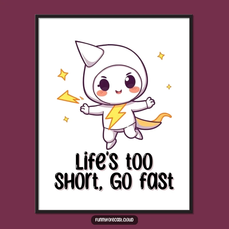 Free Printable Lightning Bolt Art: Zippy Energy Downloadable Wall Decor Gift!