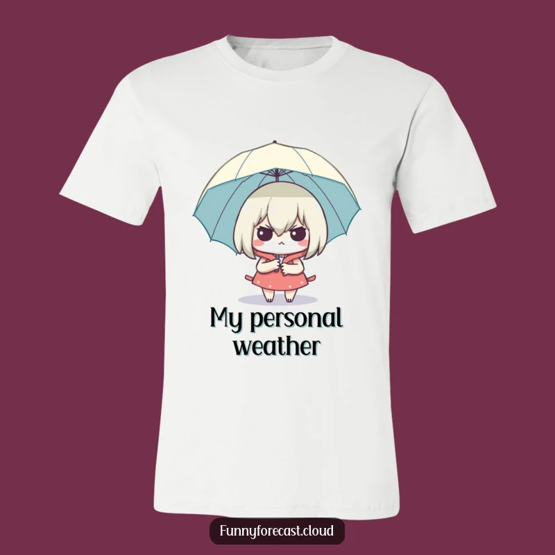 Funny Smug Umbrella T-Shirt: Stay Dry & Smug, Comical Apparel Funny Gift!