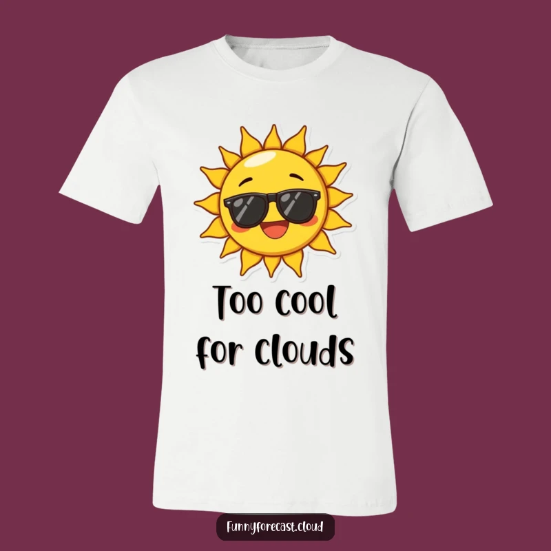 Funny Joyful Sun T-Shirt: Wear Your Happiness with Exaggerated Style