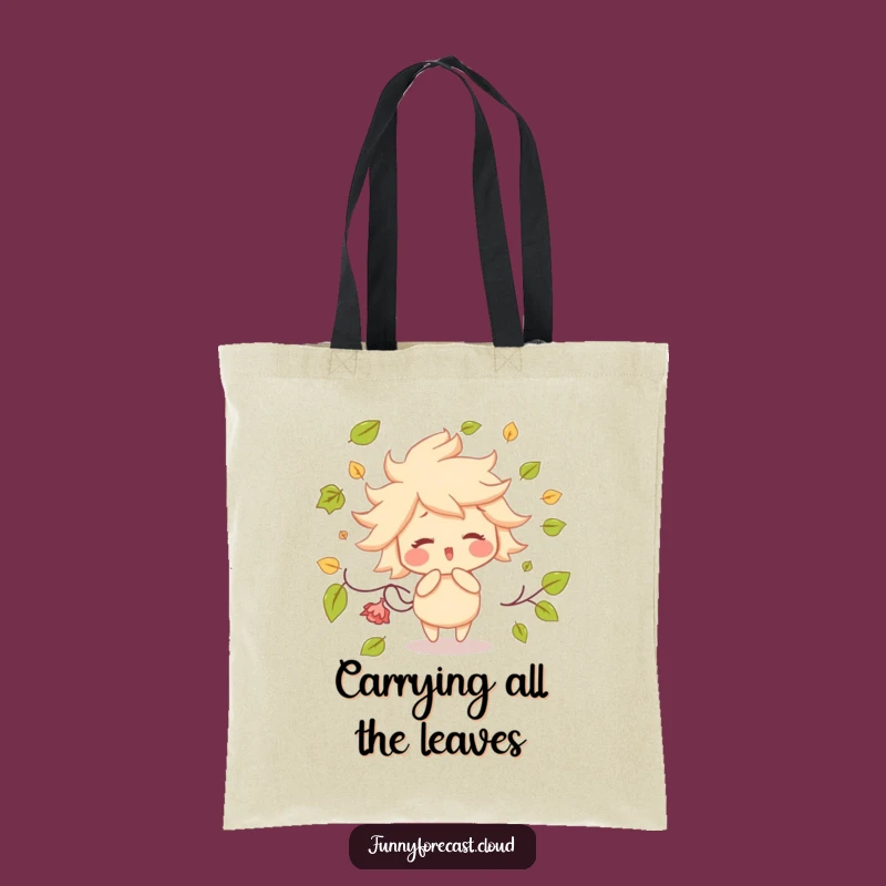 Funny Wind Character Tote Bag: Carry Your Essentials with Playful Breeze!